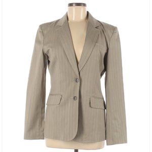 The Limited ~ Beige pinstripe blazer